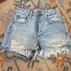 Agolde denim short